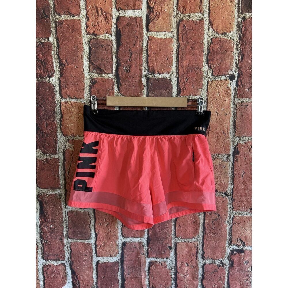 Pink by Victoria Secret Womens Pink Athletic Running Shorts Size Small